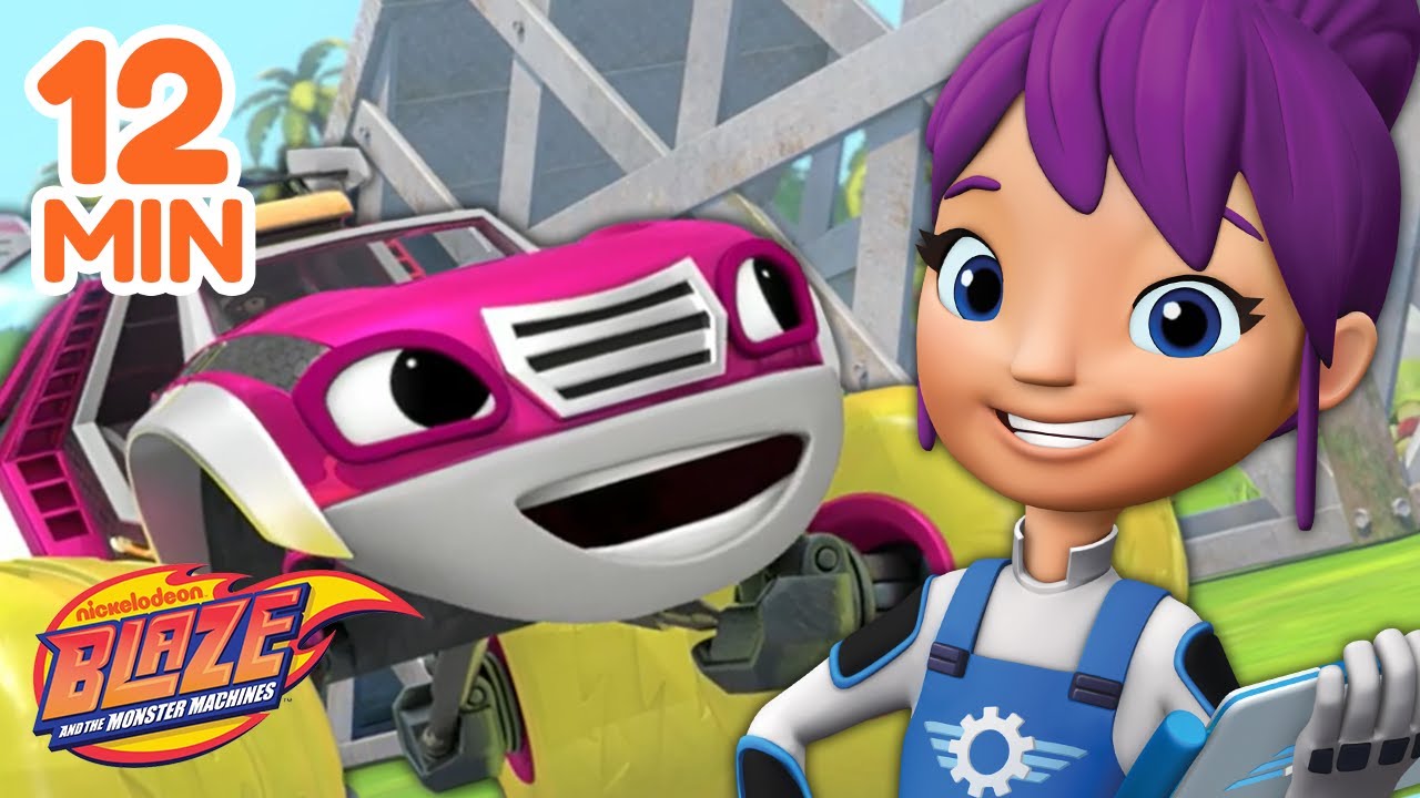 Gabby's Best Mechanic Moments w/ Blaze! | Blaze and the Monster Machines 