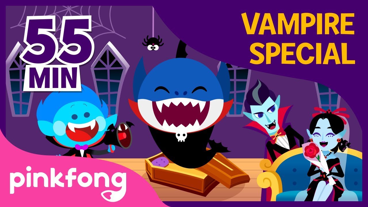 Halloween Vampire Special | +Compilation | Halloween Songs | Pinkfong Songs for Children 