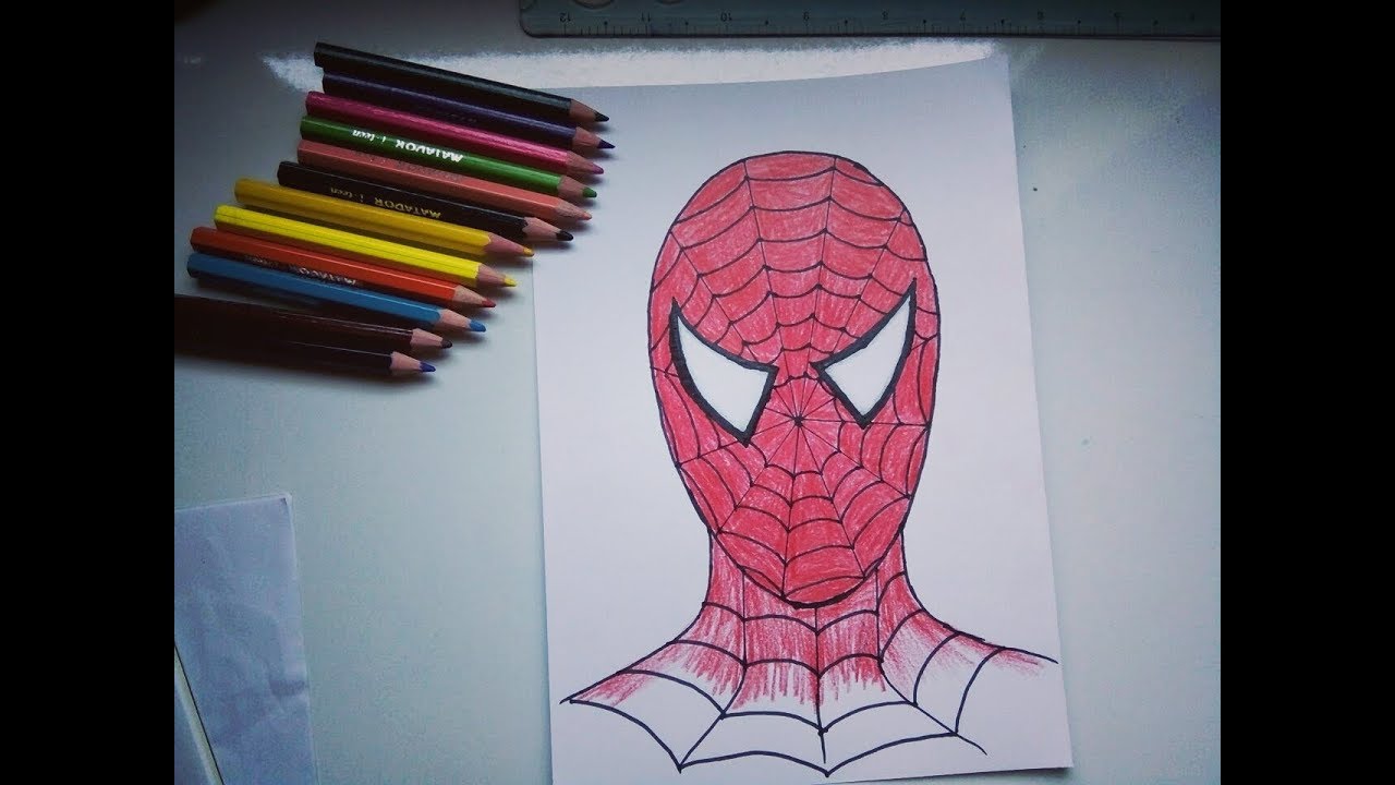 Spider Man Drawing | How to Draw Spider Man Easily 