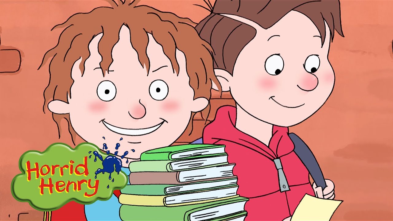 New Homework Business | Horrid Henry | Cartoons for Children 