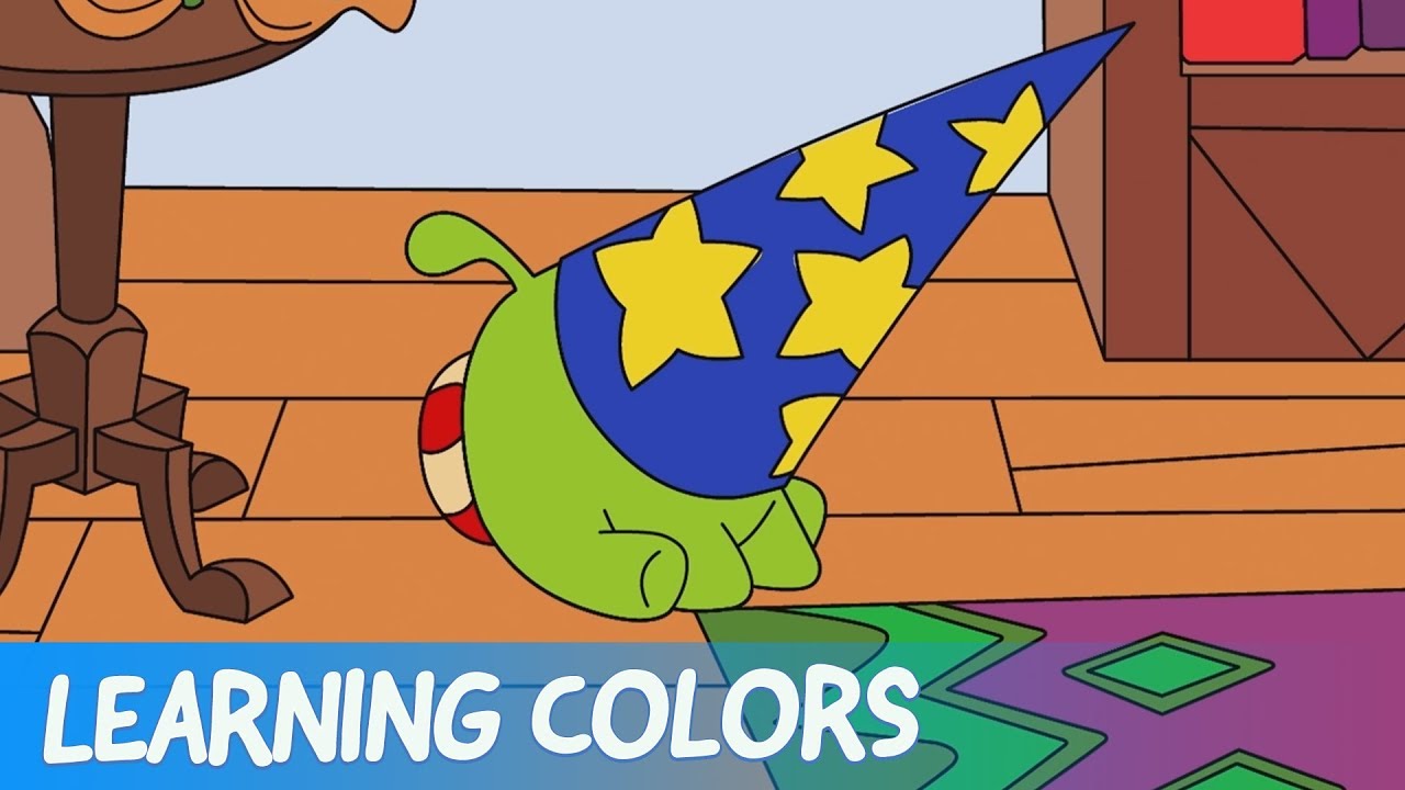 Learning colors with Om Nom - Coloring Book (Om Nom Stories: Magic) 