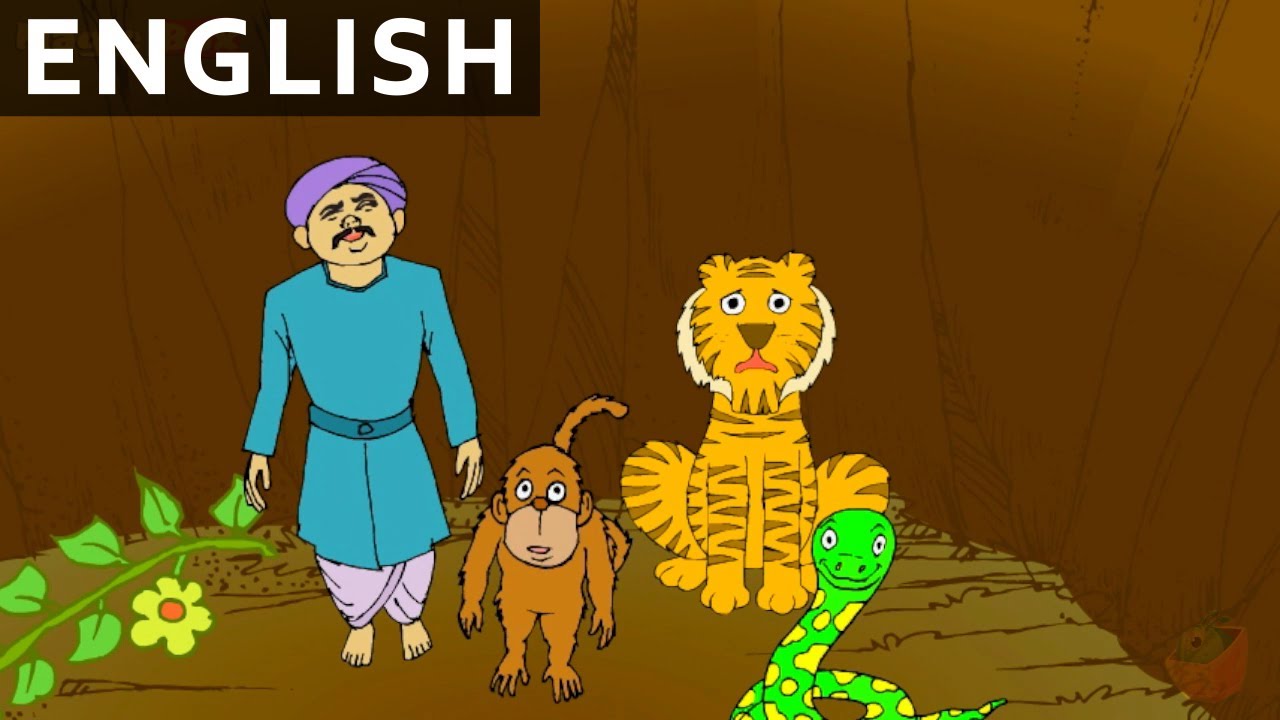 Be With Gratitude - Panchatantra In English - Cartoon / Animated Stories For Kids 