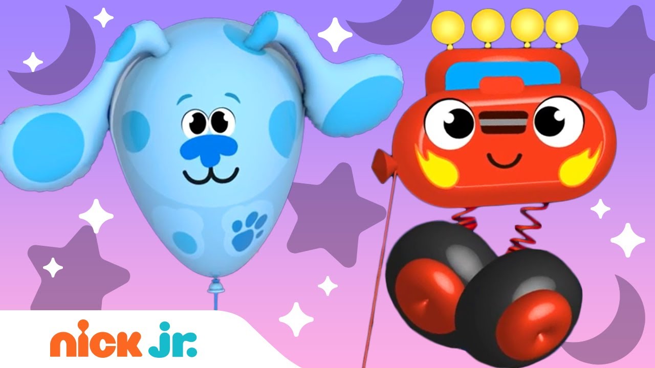 Balloon Cartoon: Bedtime Meditation for Kids w/ Blaze, Blue's Clues & Dora! | Nick Jr. 