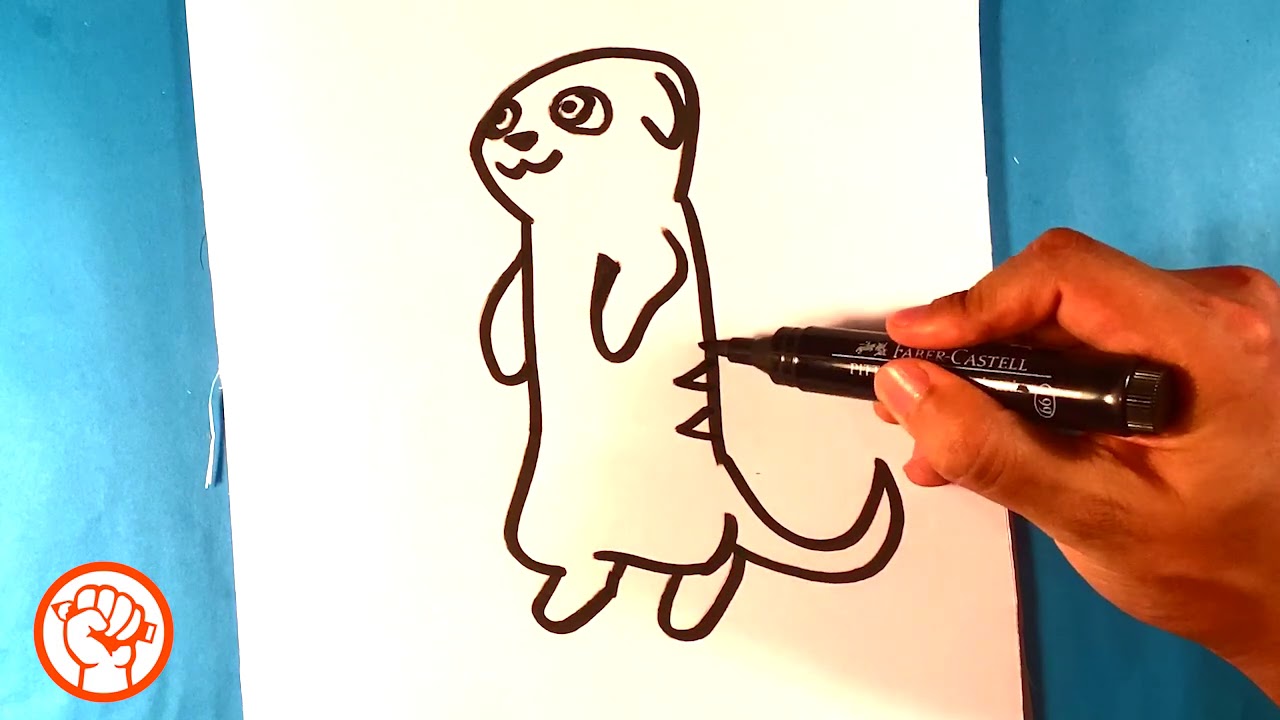 Featured image of post How To Draw A Meerkat For Kids 612x792 meerkat animal coloring images 2 animal african