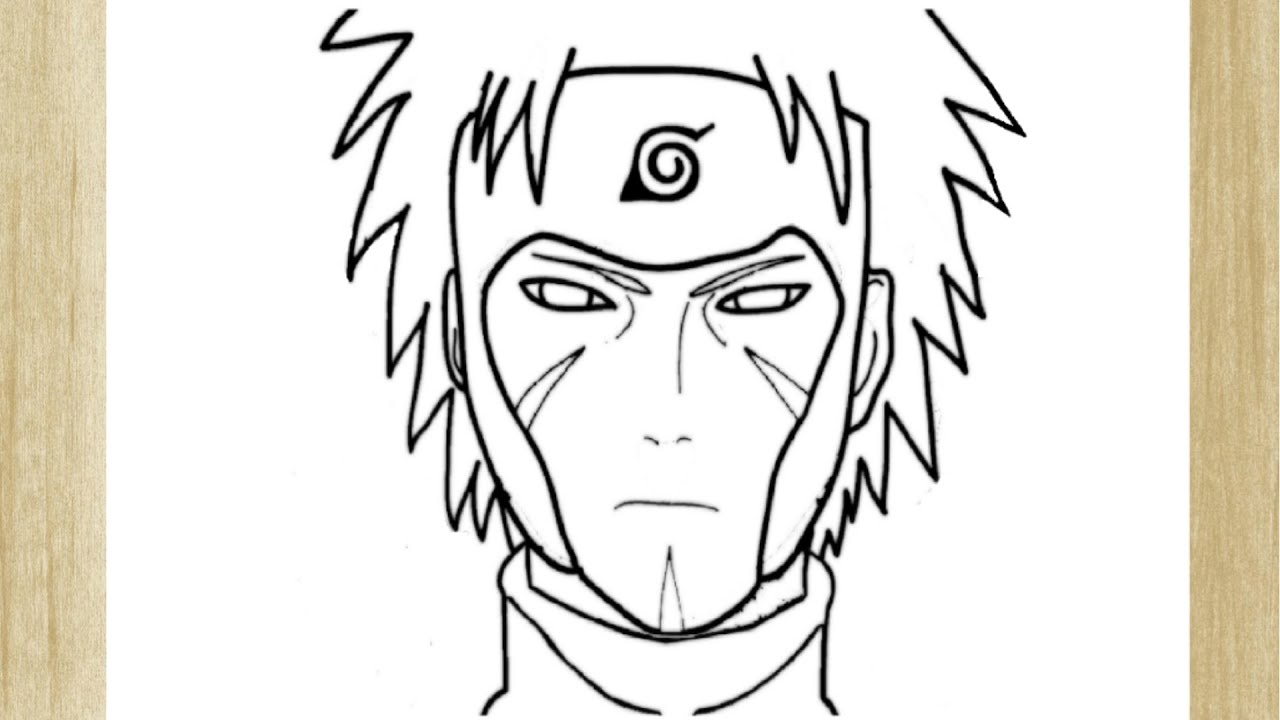 COMO DESENHAR O TOBIRAMA SENJU DE NARUTO /// HOW TO DRAW TOBIRAMA SENJU FROM NARUTO 