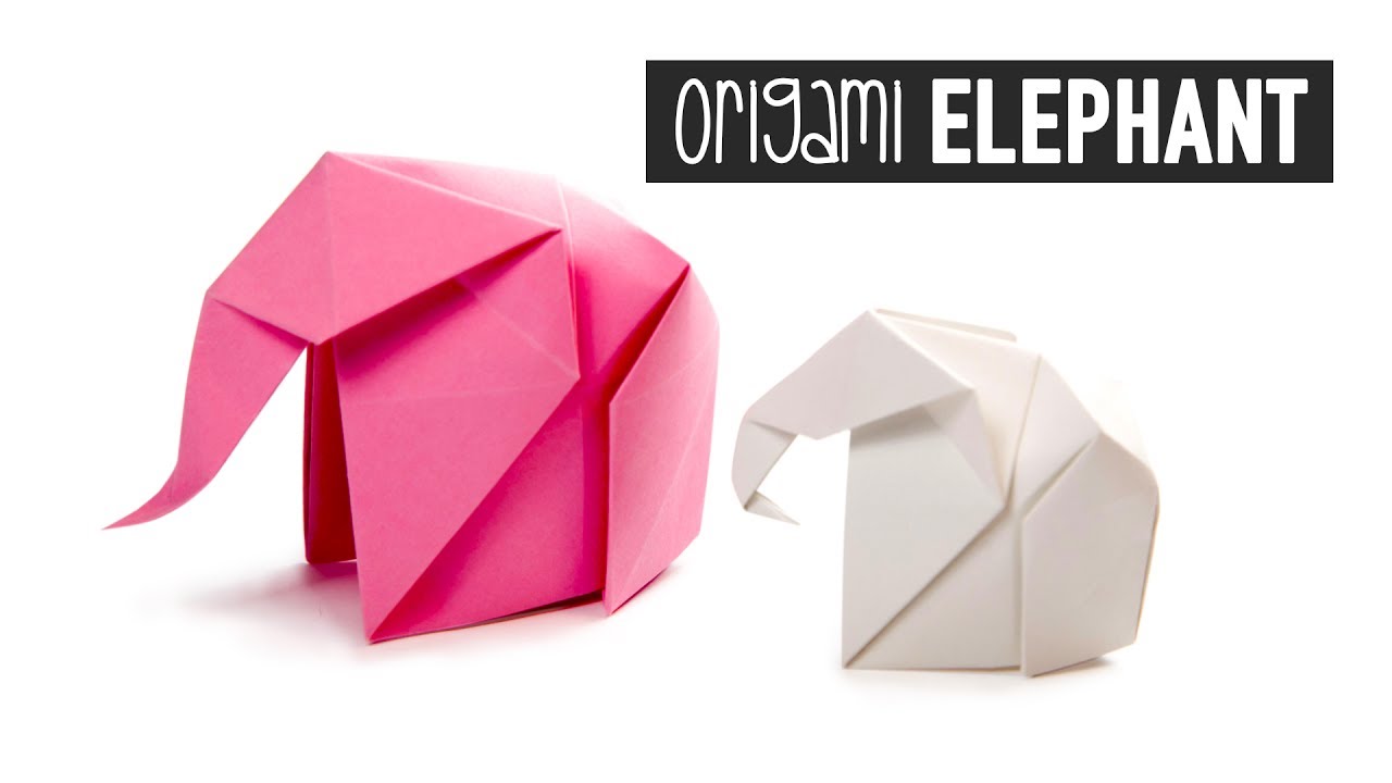 Origami Elephant Tutorial - Paper Kawaii 