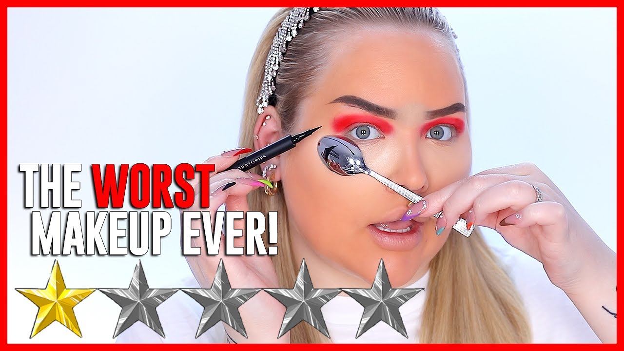 Full Face Of WORST Makeup Tips EVER! | NikkieTutorials 