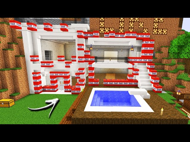 Minecraft: DUPLA SURVIVAL - EXPLODI MINHA CASA com DINAMITE!!! #186 