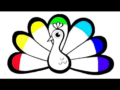 how to draw peacock drawing painting butterfly drawing Parrot easy drawings colours tajmahal drawing 