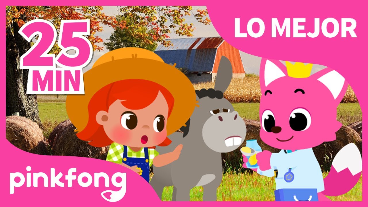 A mi burro le duele la cabeza y más canciones | +Recopilación | Pinkfong Canciones Infantiles 