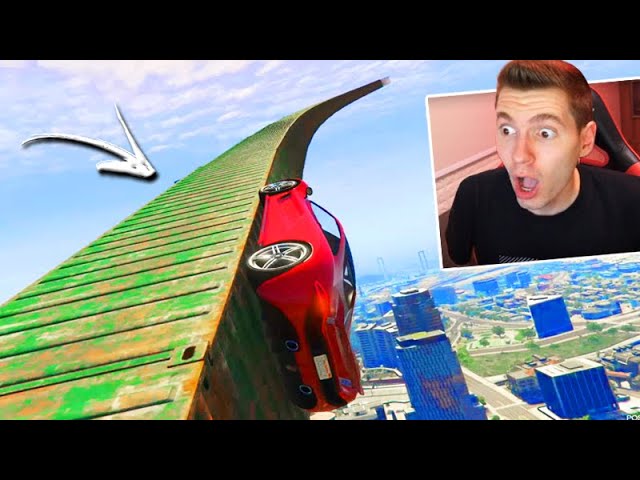 GTA V Online: FIZ O WALLRIDE para o CÉU!!! (O MAIS GIGANTE de TODOS) 