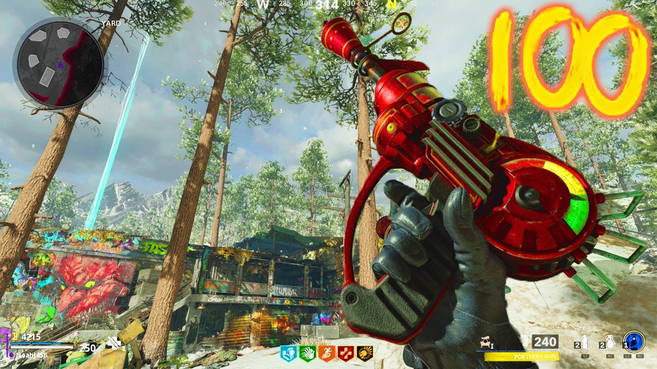 COLD WAR ZOMBIES - ROUND 100 EASTER EGG ATTEMPT!!! 