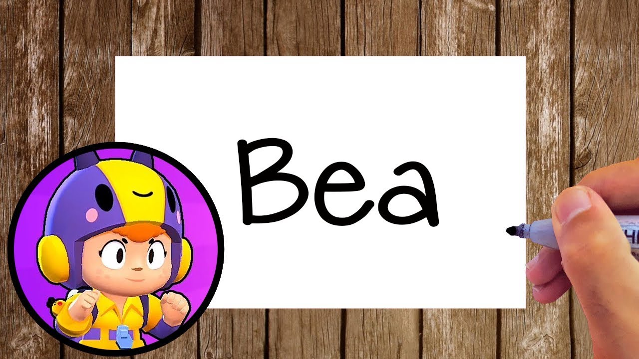 Brawl Stars Turn Words Bea Into Picture Step by Step for Beginners 