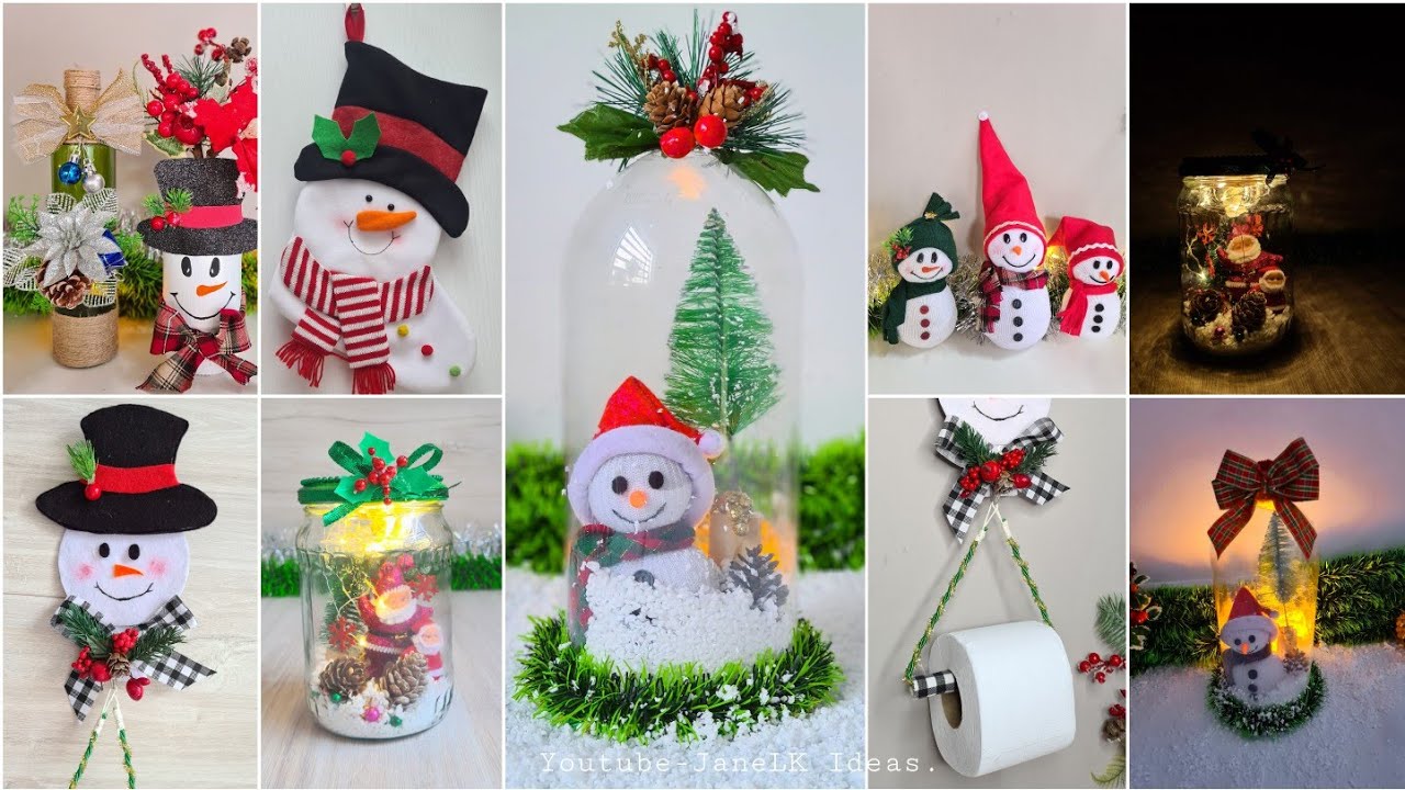 6 Manualidades Navideñas Gastando Poco - Decoração de Natal Gastando pouco - Ideas De Navidad 2020 