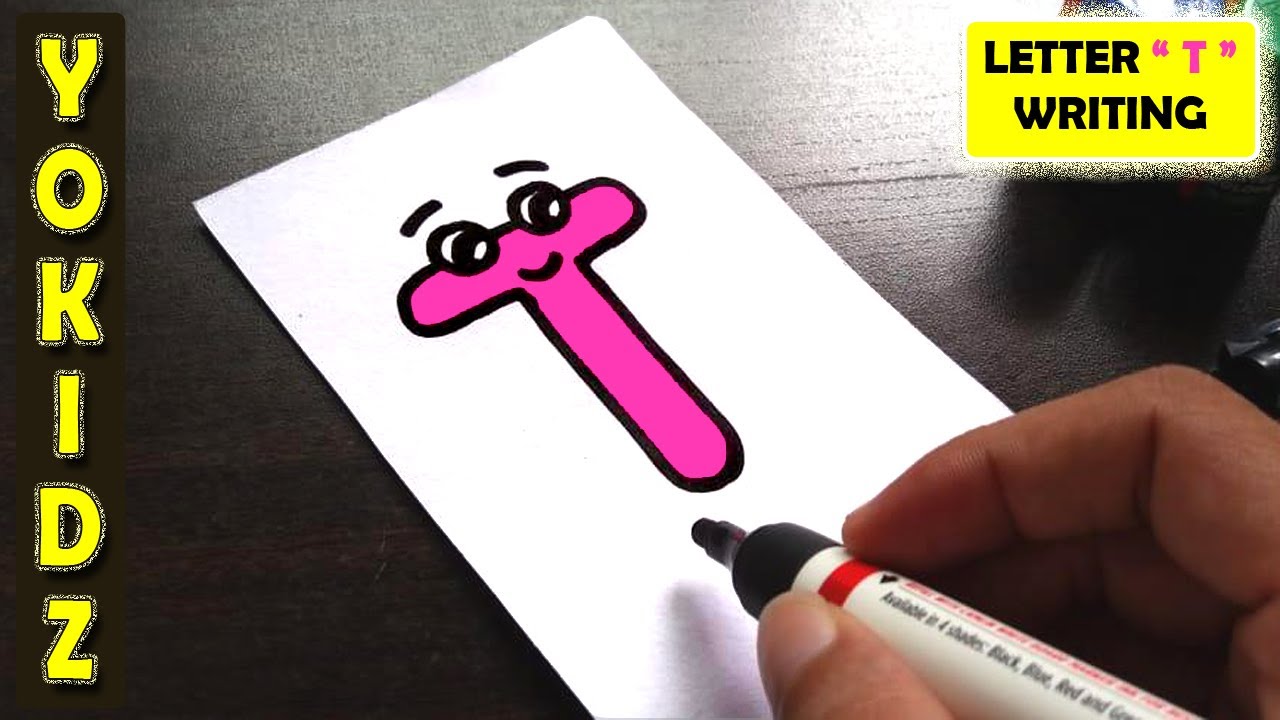 ABC WRITING FOR CHILDREN | HOW TO WRITE LETTER T | #ALPHABET 