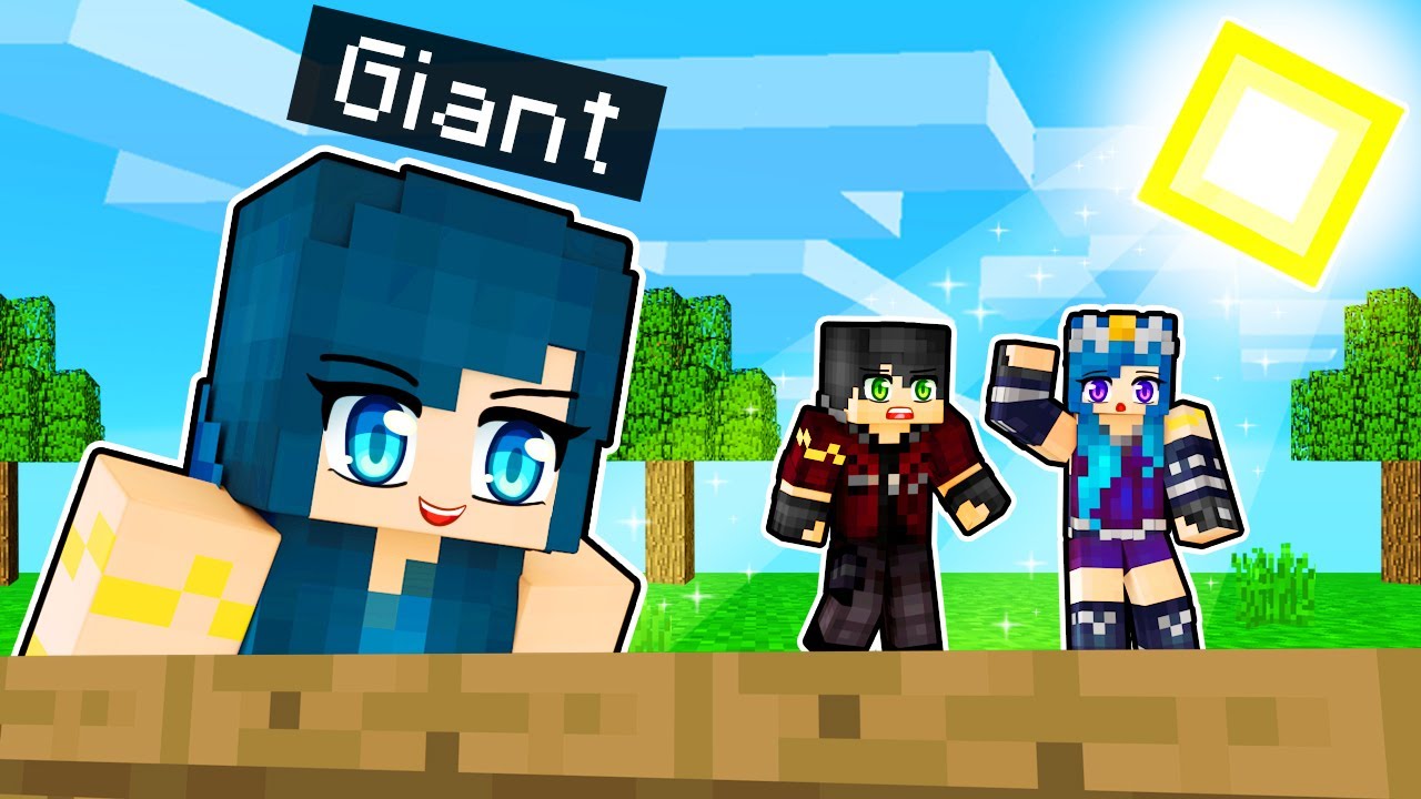 Minecraft but I'm a GIANT! 