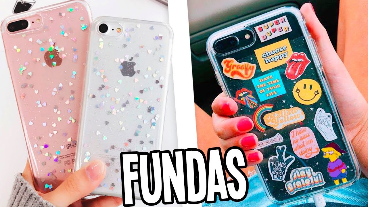 HAZ LAS MEJORES FUNDAS PARA TU CELULAR ❤️6 IDEAS - Tutoriales Belen 2