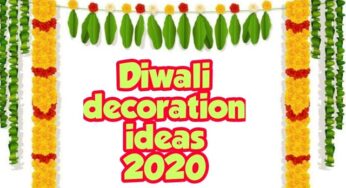 Diya stand decoration ideas / Diwali decorations ideas with paper / Diwali Diwali 2020