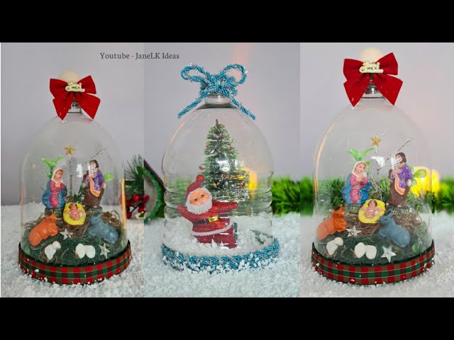 Adornos Navideños 2020 Con Botellas - Pesebre Navideño - Manualidades Navideñas - DIY Natal . 