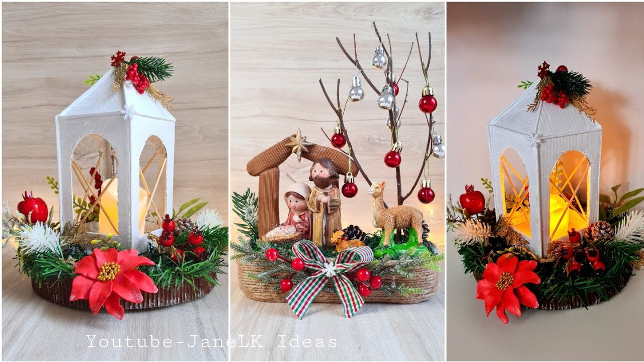 Nuevos Adornos Para Navidad Con Reciclaje - Christmas Decorations Ideas - Manualidades Navideñas DIY 