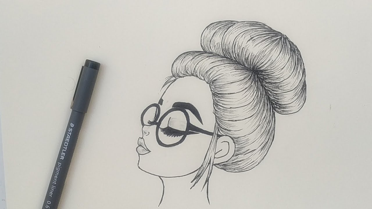 Como desenhar Garota Tumblr | COMO DIBUJAR UNA CHICA TUMBLR 