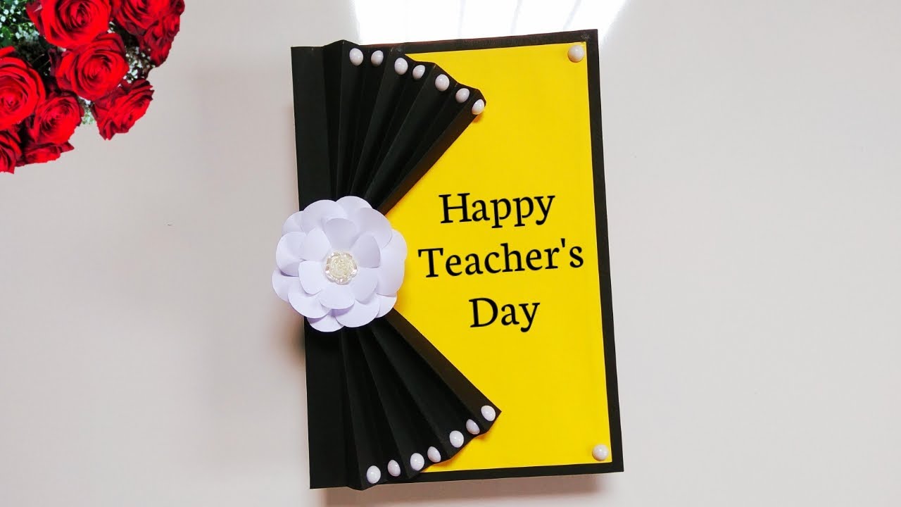 Teacher's day special card | Very easy Teacher's day card | Simple Teacher's day card making ideas 