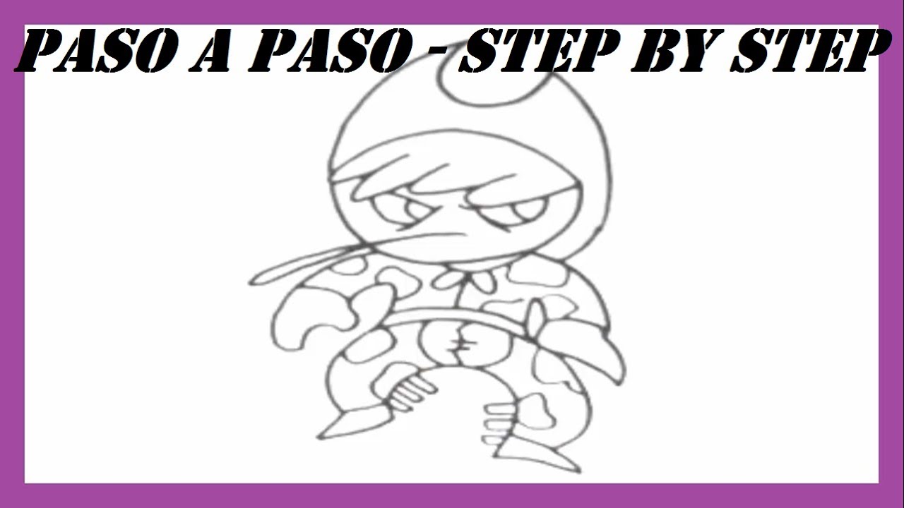 Como dibujar un Vaquero paso a paso l How to draw a Cowboy step by step 