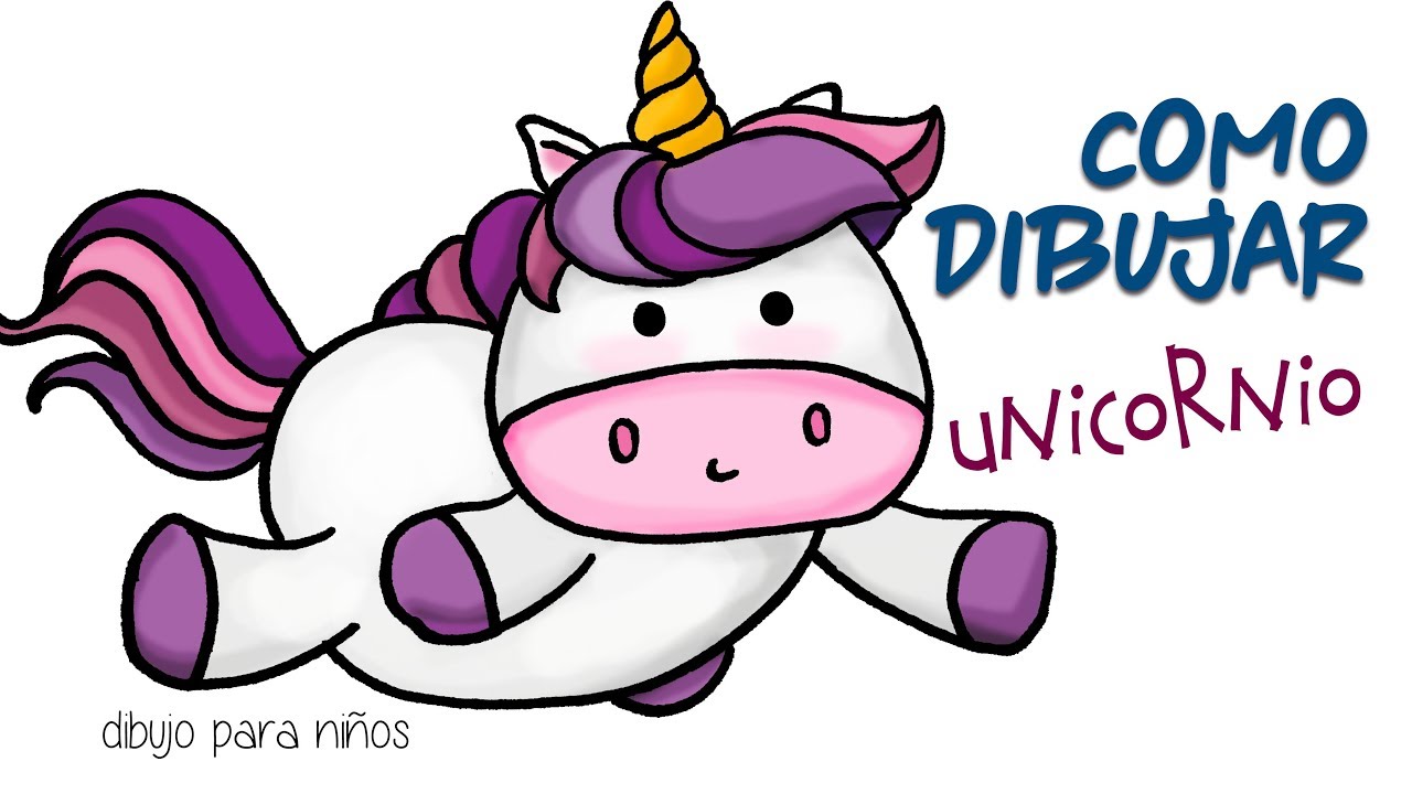 Como dibujar unicornio ?/ How to draw an unicorn 