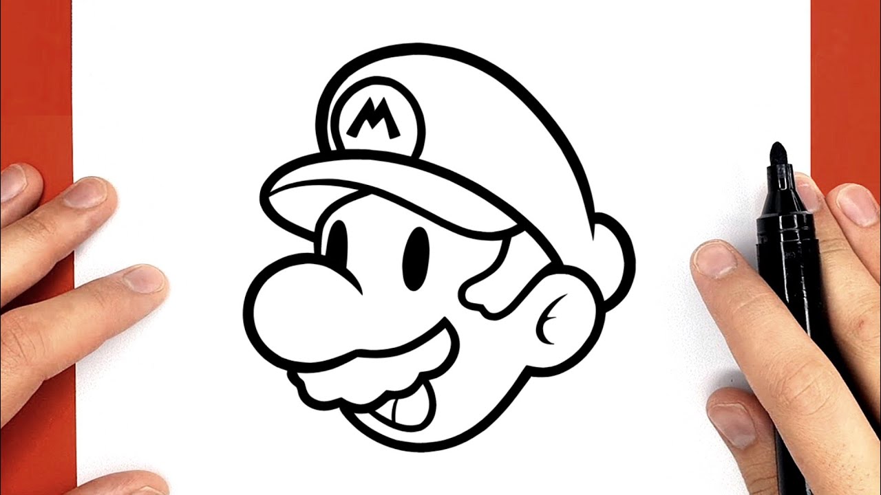 How to Draw Super Mario Characters Step by Step | Drawing for Beginners Easy Step by Step 