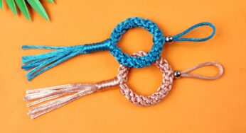 Super Easy Paracord Lanyard Keychain | How to make a Paracord Key Chain Handmade DIY Tutorial #34