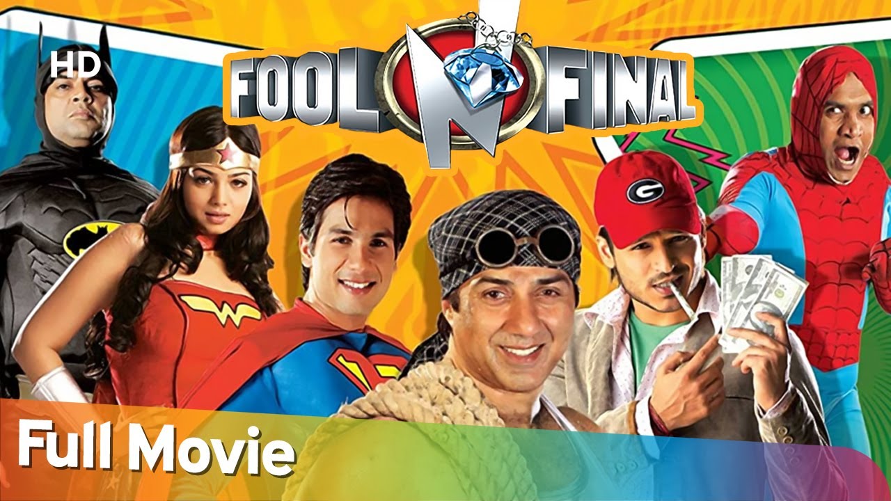 Fool N Final - Superhit Comedy Movie - Sunny Deol - Shahid Kapoor - Paresh Rawal - Johnny Lever 