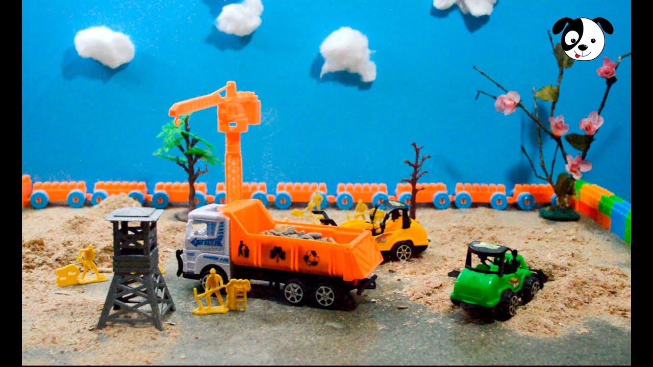 Blocks Toys For Kids Construction Vehicles Toys for Children -Art Colorkids 