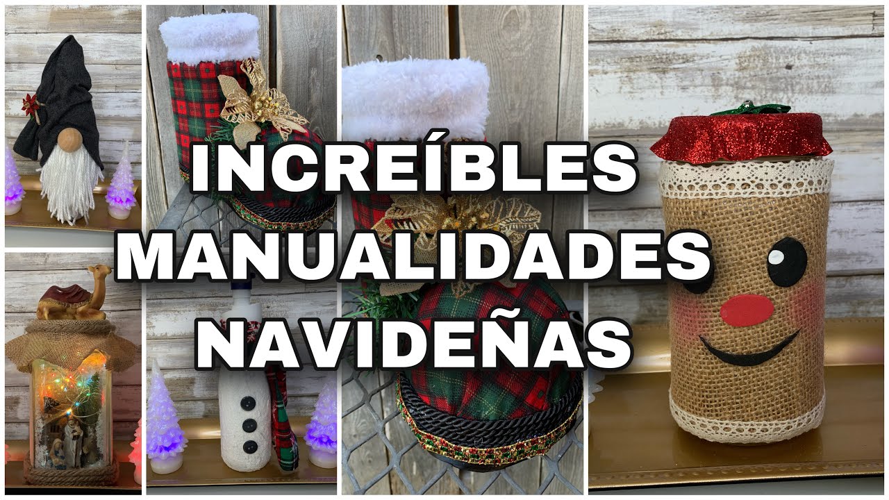 5 Ideias Geniais DIY Natal/MANUALIDADES NAVIDEÑAS 2020/Christmas Decor 2020 