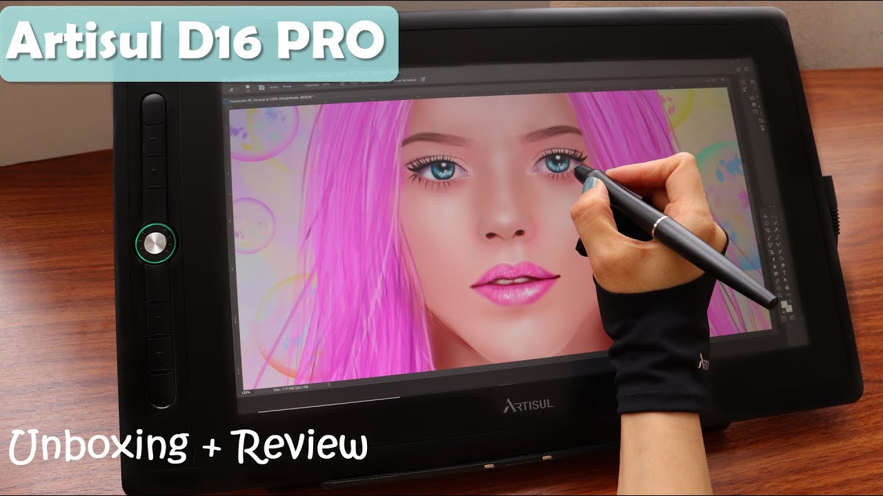 Artisul D16PRO - ¿Cómo es dibujar en una tableta gráfica con pantalla? 