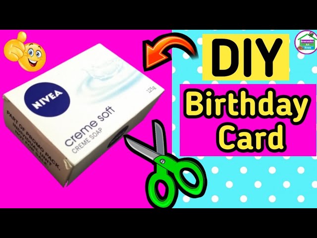 soap box craft//How to make Special Birthday Card//Beautiful Handmade Birthday card//DIY Gift Idea 