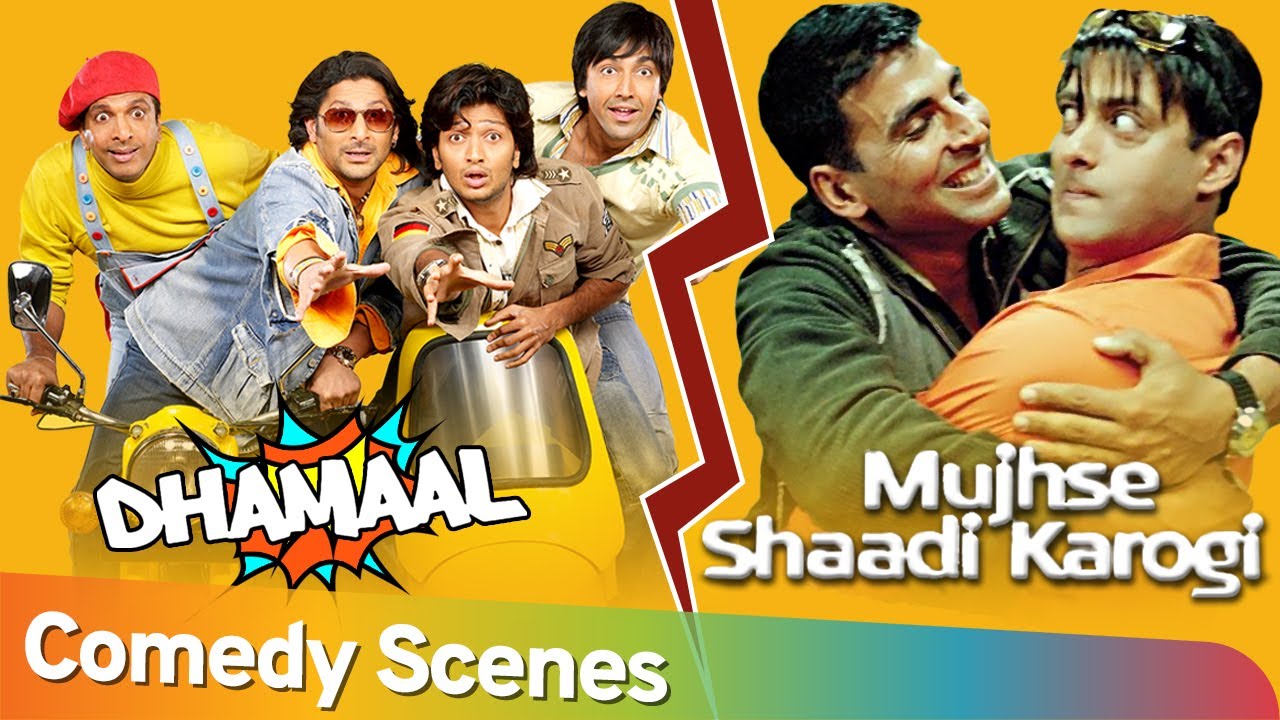 Best of Dhamaal and Mujhse Shaadi Karogi Comedy Scenes - Akshay Kumar | Arshad Warsi | Javed Jaffri 