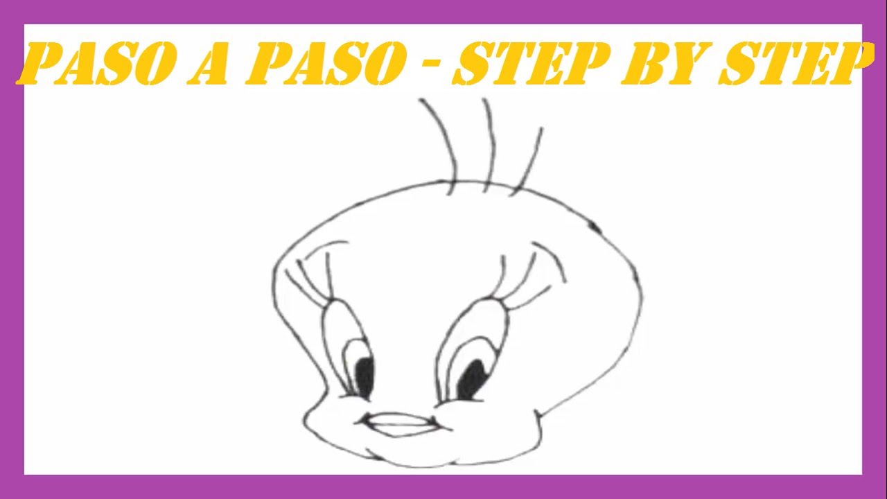 Como dibujar a Piolín l How to draw Tweety 