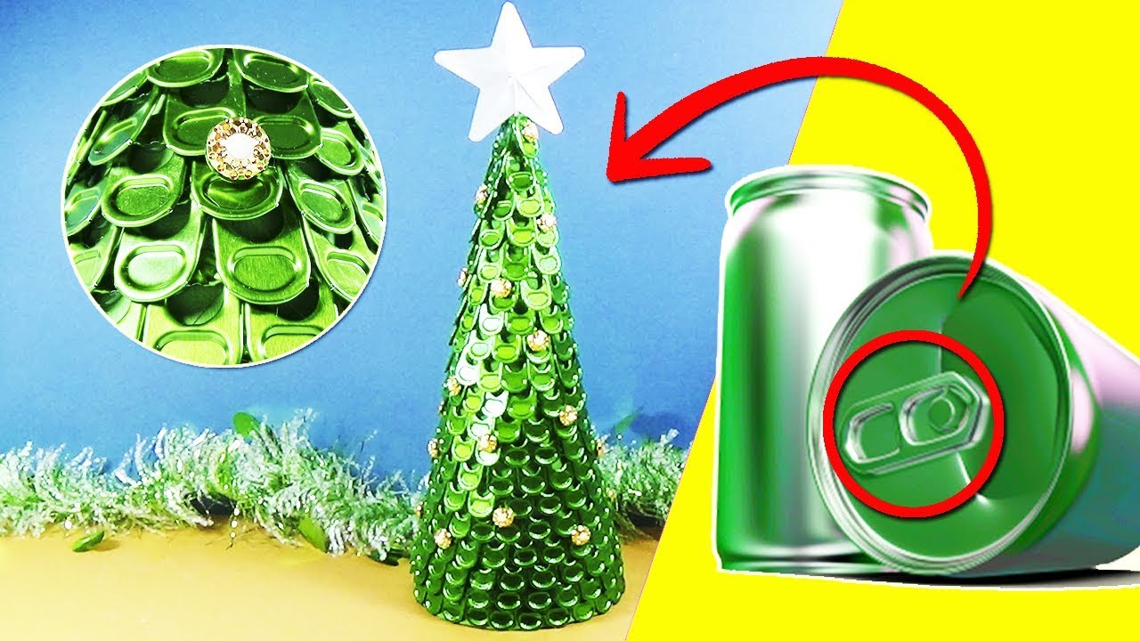 Arbol navideño decorativo | Manualidades Navidad | (Reciclaje) Ecobrisa 