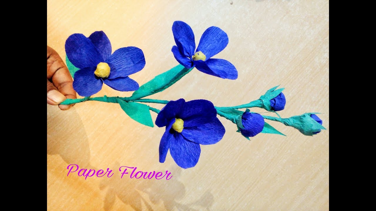 How To Make Paper Flowers - DIY - Paper Craft 