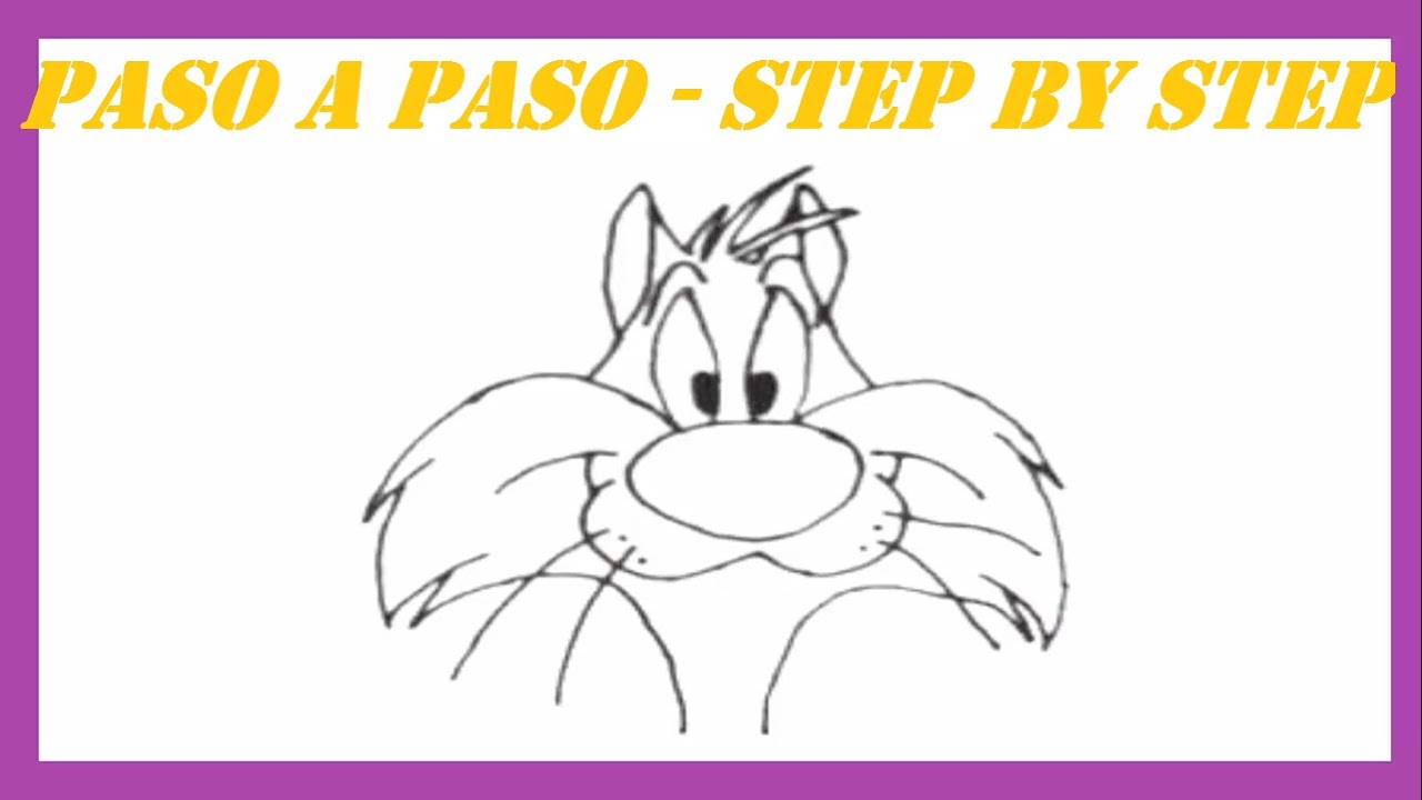 Como dibujar a Silvestre l How to draw Sylvester 