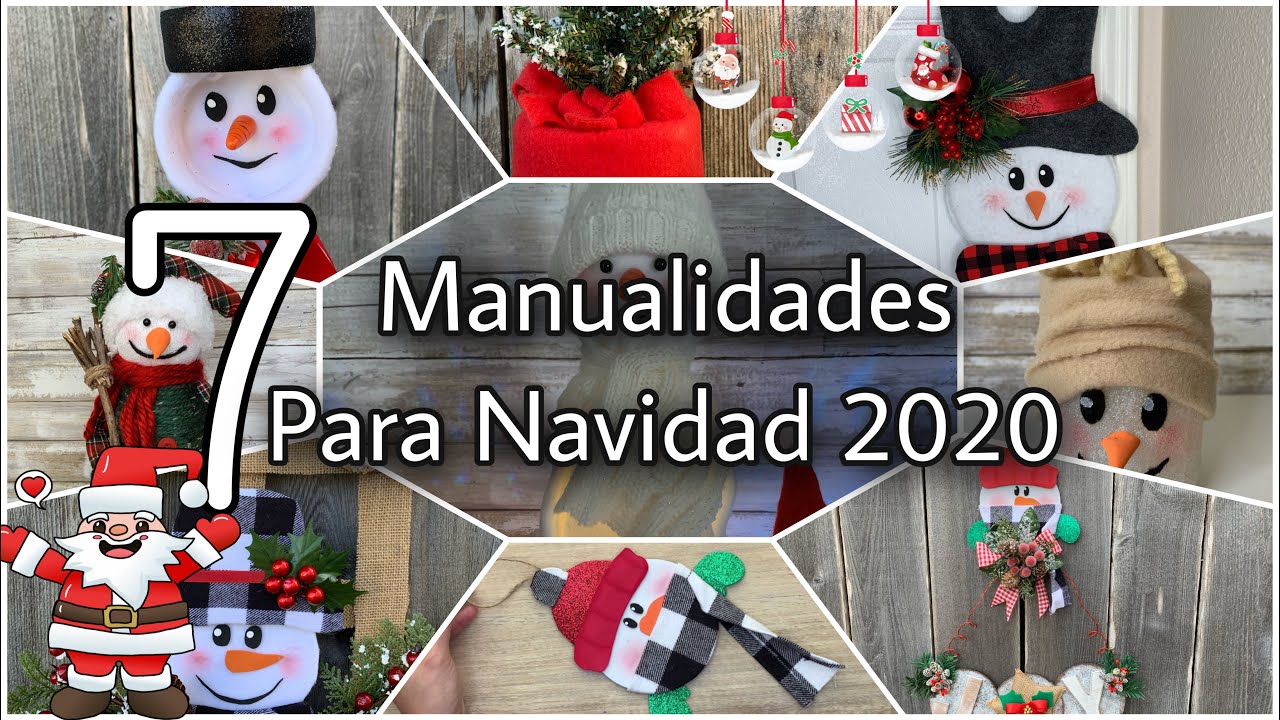 MANUALIDADES NAVIDEÑAS PARA VENDER O REGALAR/Christmas Decorations DIY/Natal DIY 