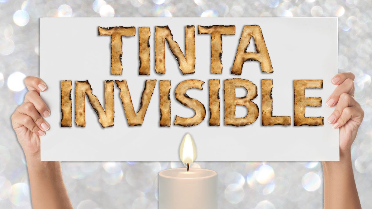 Como hacer tinta invisible, facil - Tutoriales Belen 