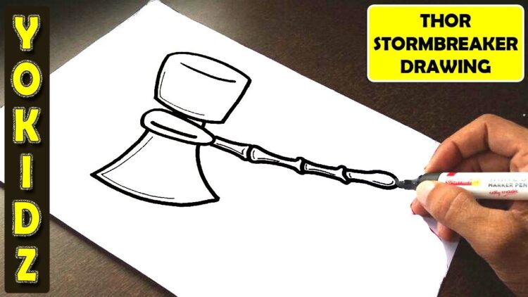 Featured image of post How To Draw Thor With Stormbreaker How to draw with nelson blake ii will sliney and rachelle rosenberg marvel live