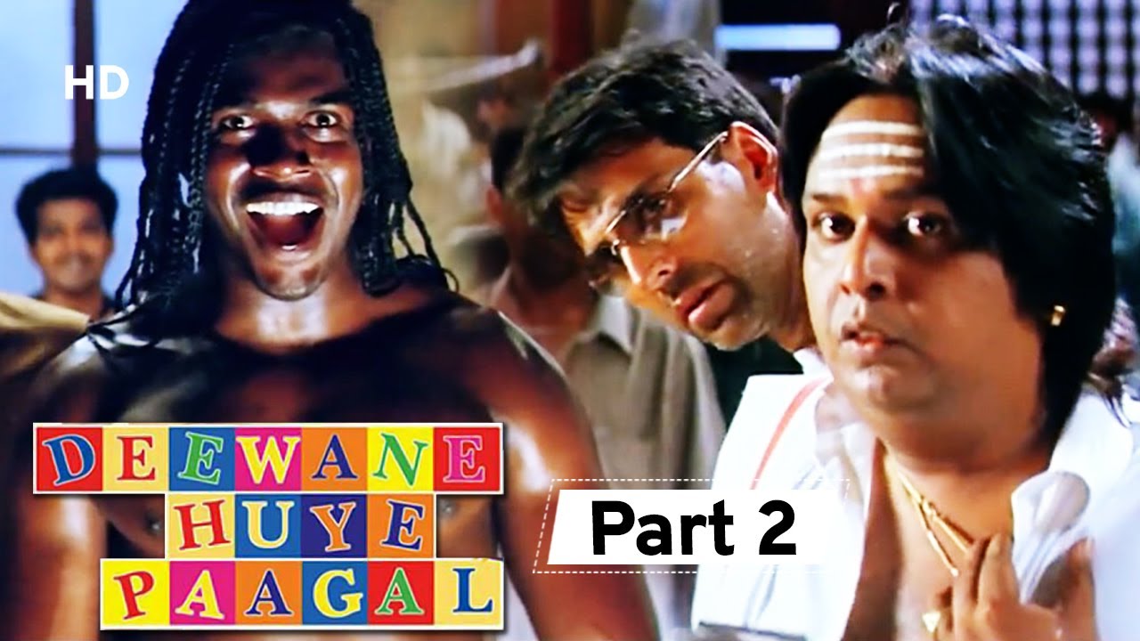 Deewane Huye Paagal - Superhit Comedy Movie Part 2- Akshay Kumar - Johnny Lever - Shahid Kapoor 