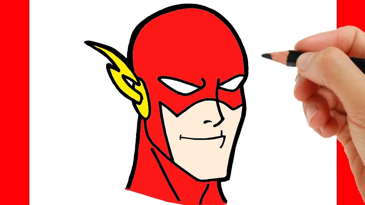 COMO DIBUJAR A FLASH PASO A PASO 