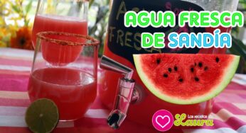 Agua de Sandia ♥ Aguas Frescas Mexicanas