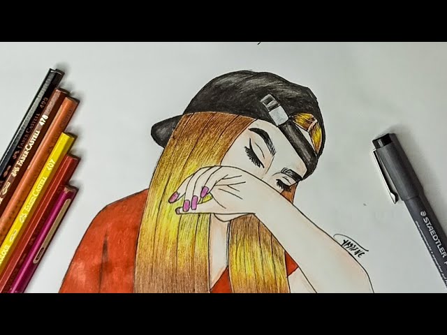 Como Desenhar Garota Tumblr | COMO DIBUJAR UNA CHICA TUMBLR 