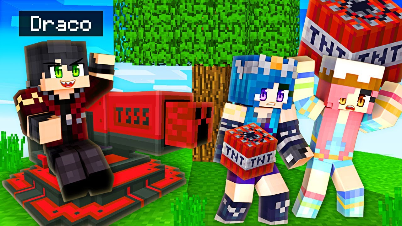 We play with CRAZY Minecraft TNT! 