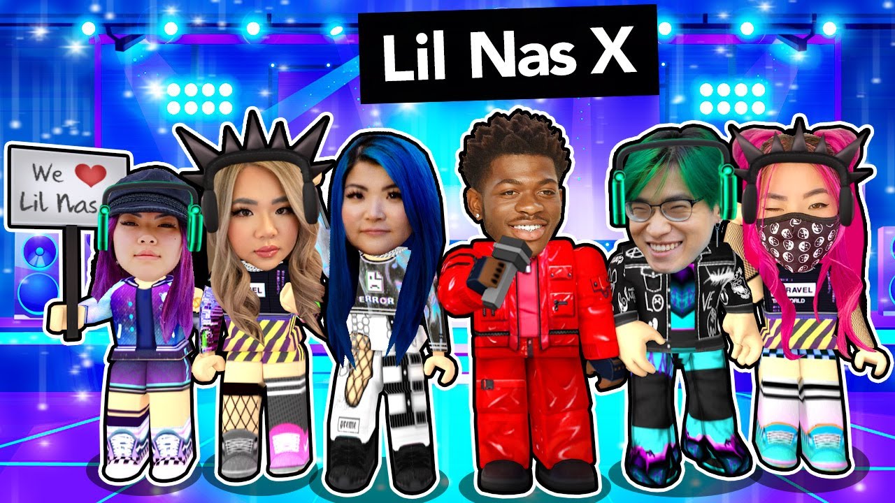 KREW & Lil Nas X play Roblox! 