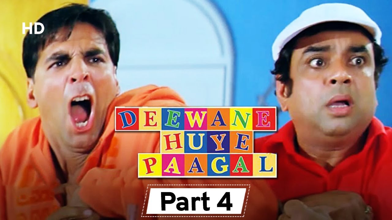 Deewane Huye Paagal - Superhit Comedy Movie Part 4 - Akshay Kumar - Johnny Lever - Paresh Rawal 